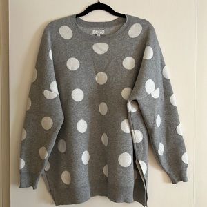 Mudpie Gracie Dot Sweater L